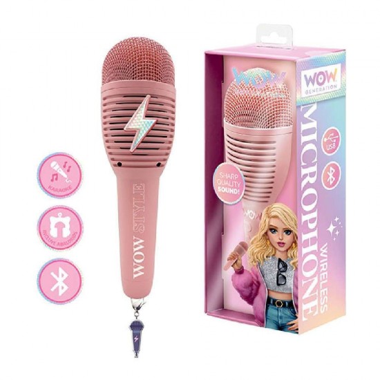 WOW Generation Μικρόφωνο με Bluetooth και Recorder WOW00029