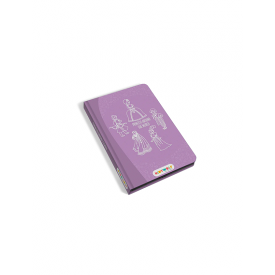 KIDYWOLF: Tablet ζωγραφικής με οθόνη LCD (30 κάρτες)- Princess