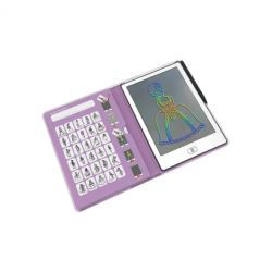 KIDYWOLF: Tablet ζωγραφικής με οθόνη LCD (30 κάρτες)- Princess