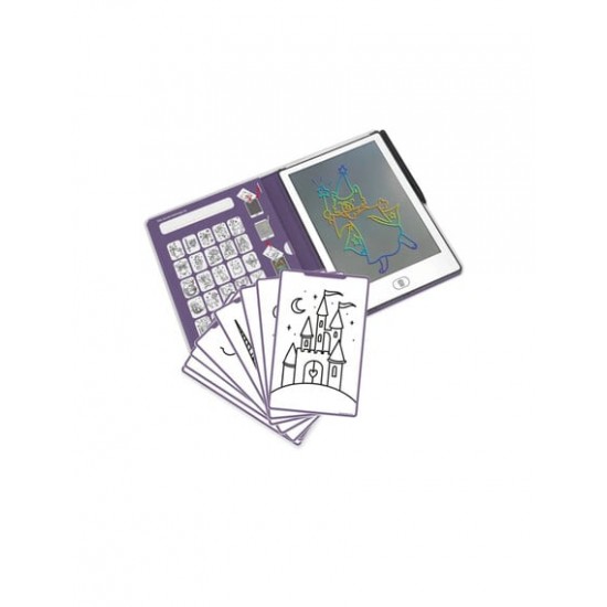 KIDYWOLF: Tablet ζωγραφικής με οθόνη LCD (30 κάρτες)- Once Upon A Time