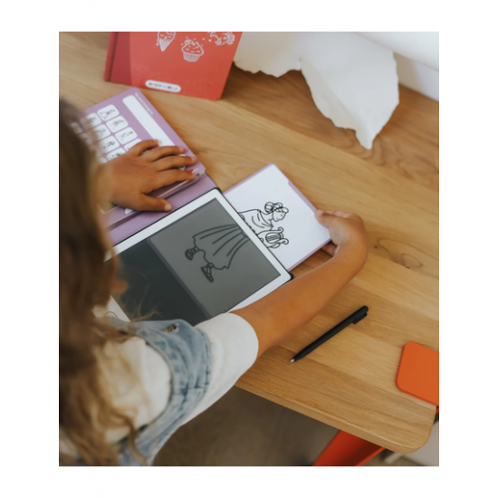 KIDYWOLF: Tablet ζωγραφικής με οθόνη LCD (30 κάρτες)- Princess