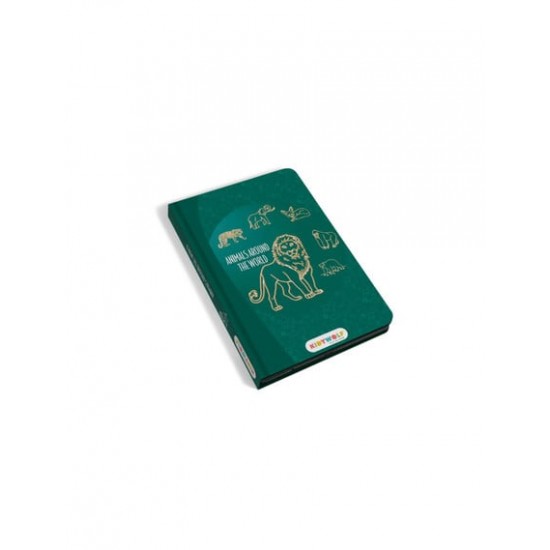 KIDYWOLF: Tablet ζωγραφικής με οθόνη LCD (30 κάρτες)- Animals Around The World