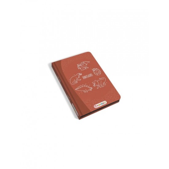 KIDYWOLF: Tablet ζωγραφικής με οθόνη LCD (30 κάρτες)- Dinosaurs