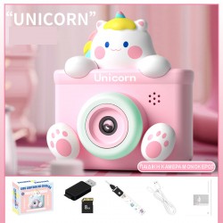 Lazarid Παιδική φωτογραφική μηχανή-βιντεοκάμερα Μονόκερος με παιχνίδια