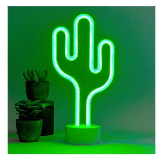 Legami Διακοσμητικό Φωτιστικό Neon Cactus LL0001 