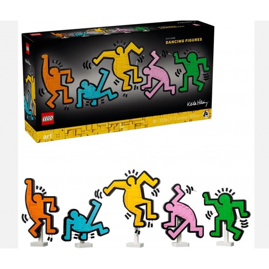 Lego® Art Keith Haring – Dancing Figures 31216