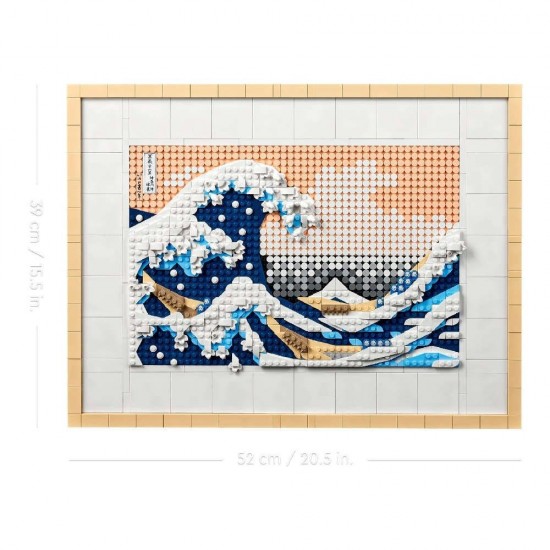 Lego Art Hokusai The Great Wave 31208