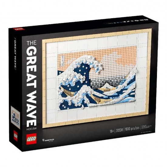 Lego Art Hokusai The Great Wave 31208