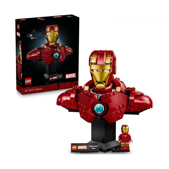 Lego Marvel:Προτομή Άιρον Μαν MK4 76327