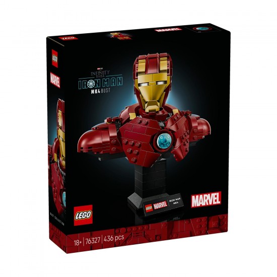 Lego Marvel:Προτομή Άιρον Μαν MK4 76327