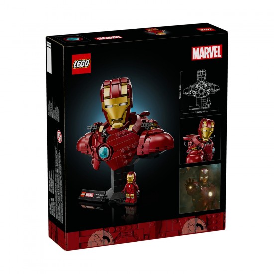 Lego Marvel:Προτομή Άιρον Μαν MK4 76327