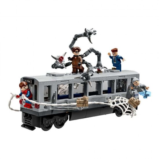 Lego Marvel Super Heroes Spider-Man vs. Doc Ock Subway Train Scene 76321