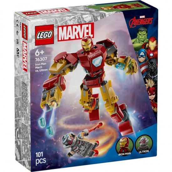 Lego Super Heroes Iron Man Mech vs. Ultron 76307