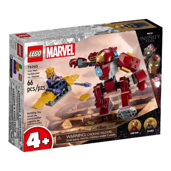 Lego Marvel Super Heroes Iron Man Hulkbuster vs. Thanos 66τεμ. 76263