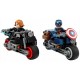 Lego Marvel Black Widow & Captain America Motorcycles 76260