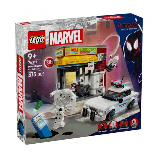 Lego Marvel: Spider-Verse: Μάιλς Μοράλες εναντίον Spot 76311