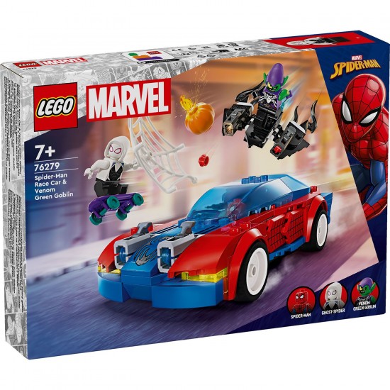 Lego Super Heroes Spider-man Race Car & Venom Green Goblin 76279