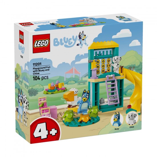 Lego® Bluey: Διασκέδαση στον Παιχνιδότοπο με την Μπλούι και τη Χλόη 11201