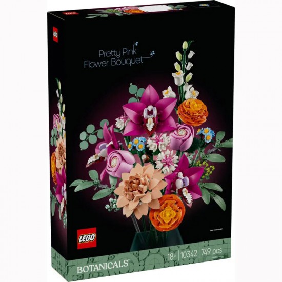 Lego Botanical Collection Pretty Pink Flower Bouquet 10342 Lego Botanical Collection Pretty Pink Flower Bouquet 10342