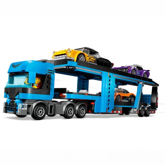 Lego City Car Transporter Truck with Sports Cars 60408