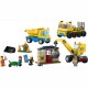 Lego City Construction Trucks and Wrecking Ball Crane 60391