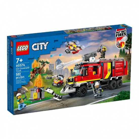 Lego City Fire Command Truck 60374