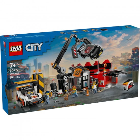 Lego City Μάντρα Αυτοκινήτων 60472 Lego City Μάντρα Αυτοκινήτων 60472