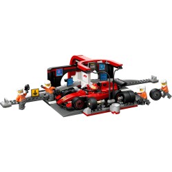 Lego City F1® Pit Stop & Pit Crew with Ferrari Car 60443