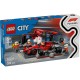 Lego City F1® Pit Stop & Pit Crew with Ferrari Car 60443