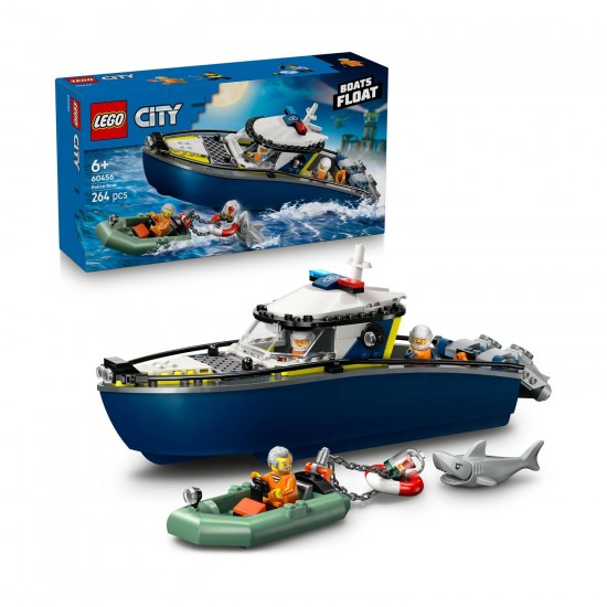 Lego City: Καταδίωξη με Αστυνομικό Σκάφος 60456
