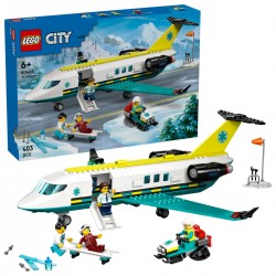 Lego City Emergency Air Ambulane Airplane 60465