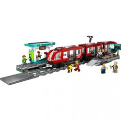 Lego City Downtown Streetcar & Station 60423