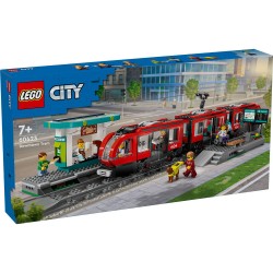 Lego City Downtown Streetcar & Station 60423
