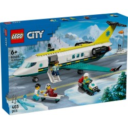 Lego City Emergency Air Ambulane Airplane 60465