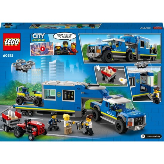 Lego City Police Mobile Command Truck 60315