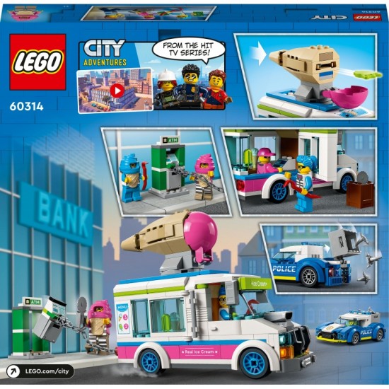 Lego City Ice Cream Truck Police Chace 60314