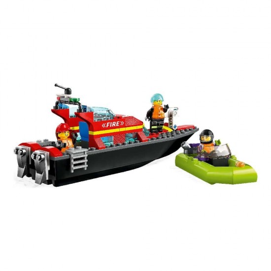 Lego City Fire Rescue Boat 60373