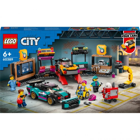 Lego City Custom Car Garage 60389