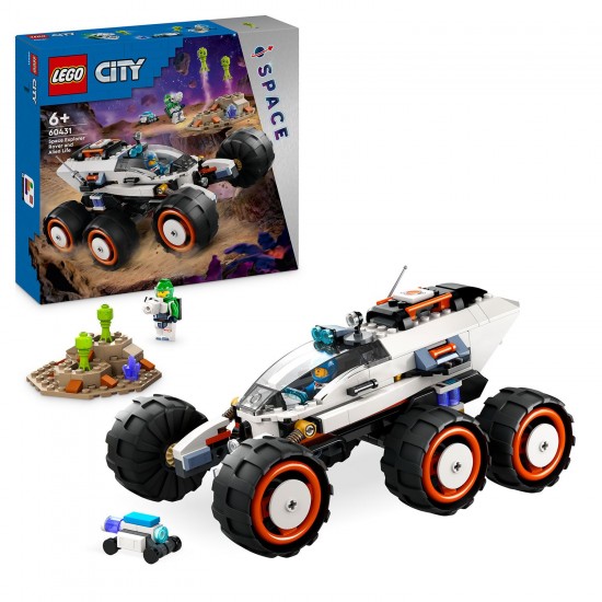 Lego Space Explorer Rover And Alien Life 60431