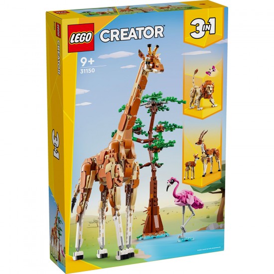 Lego Creator 3in1 Wild Safari Animals 31150