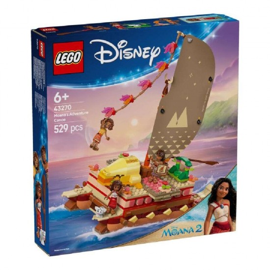 Lego Disney Princess Moana's Adventure Canoe 