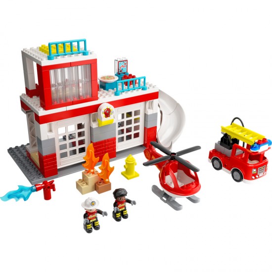 Lego Duplo Fire Station & Helicopter 10970 Lego Duplo Fire Station & Helicopter 10970