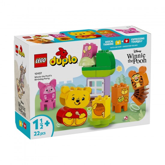 Lego ® Duplo Disney™: Πάρτι Γενεθλίων Για Τον Γουίνι Το Αρκουδάκι10457 Lego ® Duplo Disney™: Πάρτι Γενεθλίων Για Τον Γουίνι Το Αρκουδάκι10457