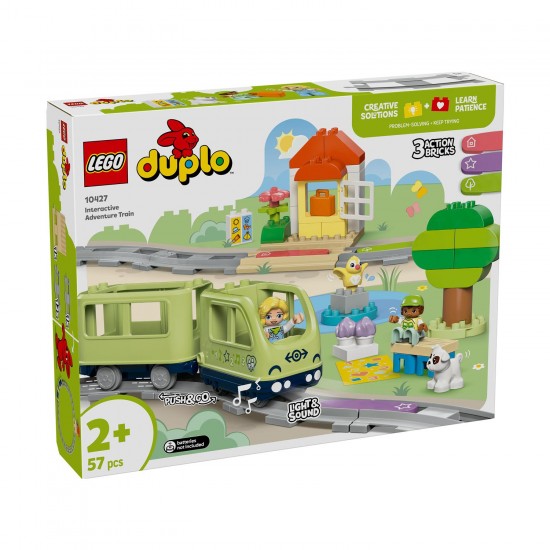 Lego DUPLO® Town: Διαδραστικό Τρένο για Περιπέτειες 10427