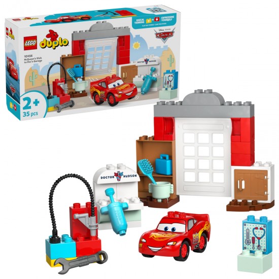 Lego Duplo Disney McQueen's Visit To Doc's Garage 10456 Lego Duplo Disney McQueen's Visit To Doc's Garage 10456