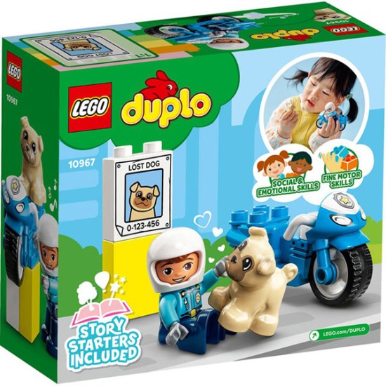 Lego Duplo Police Motorcycle 10967