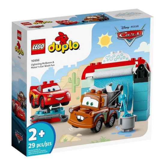 Lego Duplo Disney Lightning McQueen & Mater's Car Wash Fun 10996