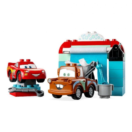 Lego Duplo Disney Lightning McQueen & Mater's Car Wash Fun 10996