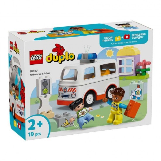 Lego Duplo Town Ambulance Driver 10447