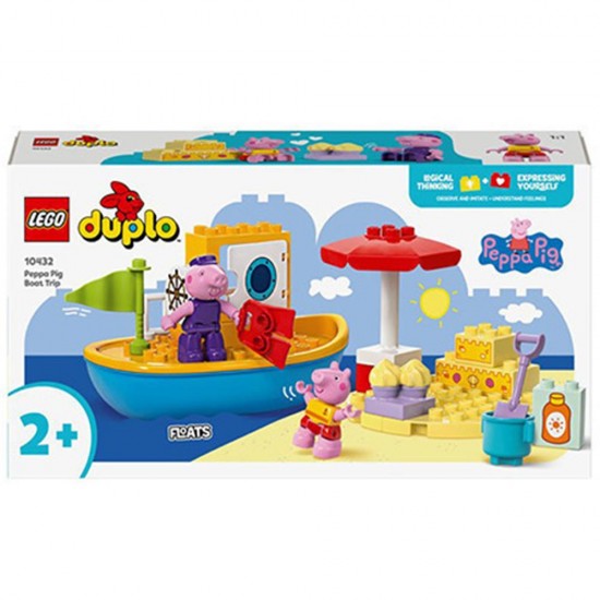 Lego DUPLO®: Πέππα το Γουρουνάκι - Βόλτα με Πλοίο 10432 Lego DUPLO®: Πέππα το Γουρουνάκι - Βόλτα με Πλοίο 10432